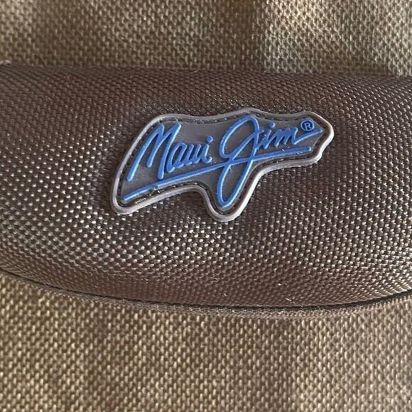 Maui Jim sunglass soft case brown small case - Picture 2 of 9